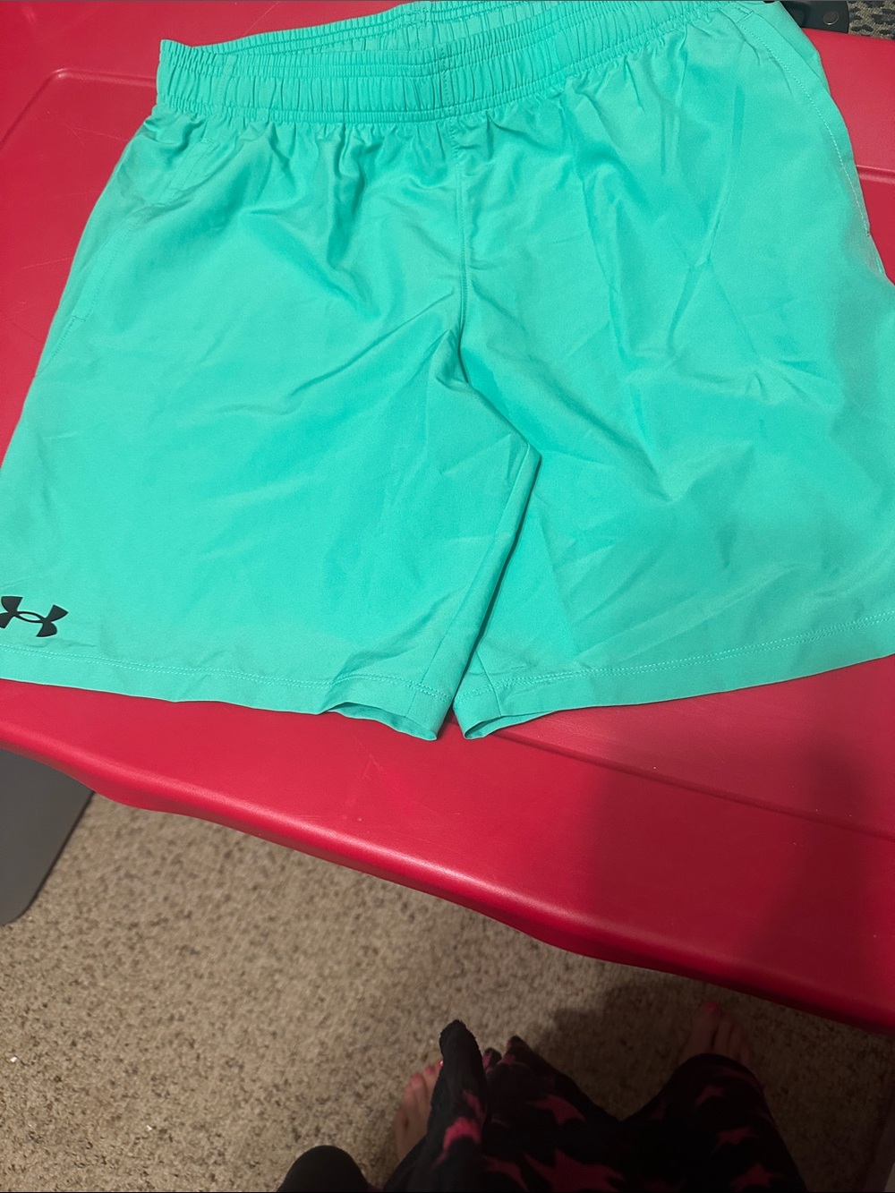 Under Armour Turquoise Performance Shorts